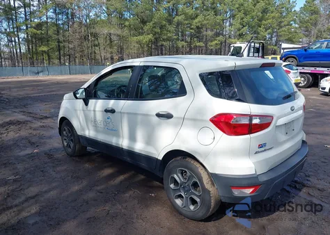 2019 Ford Ecosport S из США, поврежденный, VIN MAJ3S2FE0KC306760